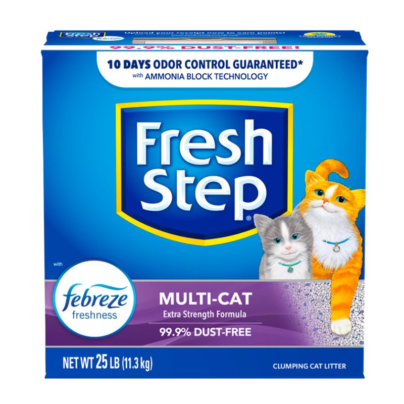 Fresh Step - Arena Multi Cat con Frebreze