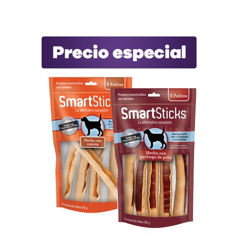 Smartbones - Duo Pack Camote Y Pollo