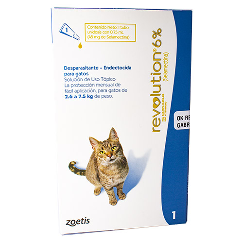 Revolution - Gatos De 2,5 Hasta 7,5 Kg.