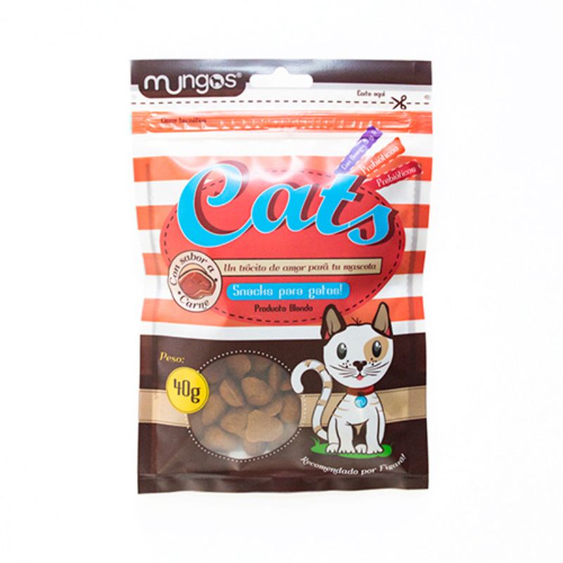 Mungos - Cats  Snacks Sabor A Carne