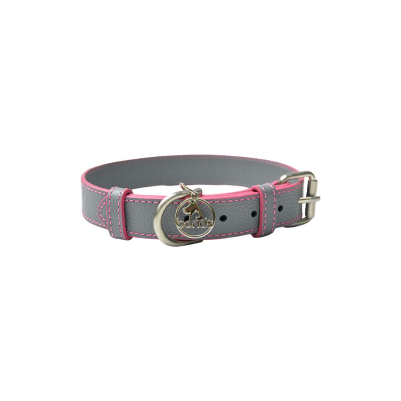 bonds-pet-collar-grey-rose