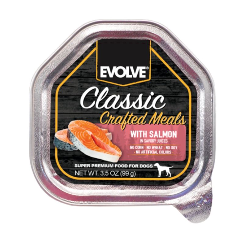 Evolve - Dog Bandeja Classic Crafted Meals Salmon