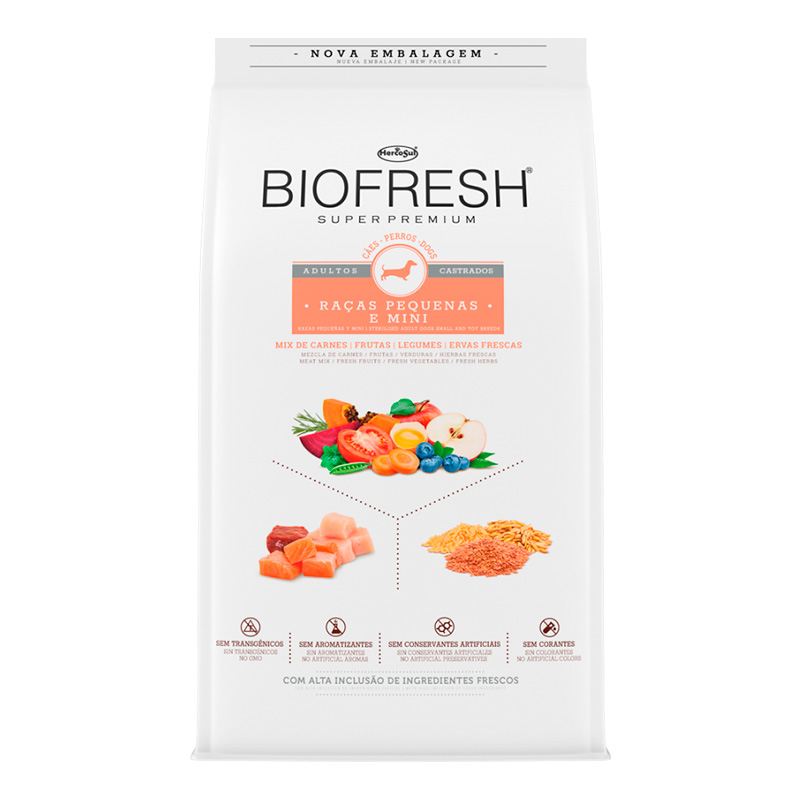 Biofresh - Alimento Adultos Castrados Razas Mini y Pequeñas