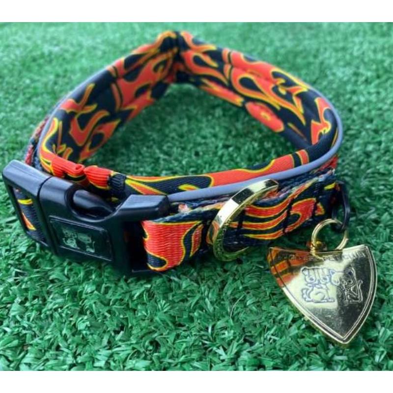 dogness-collar-classic-flamas-para-perro