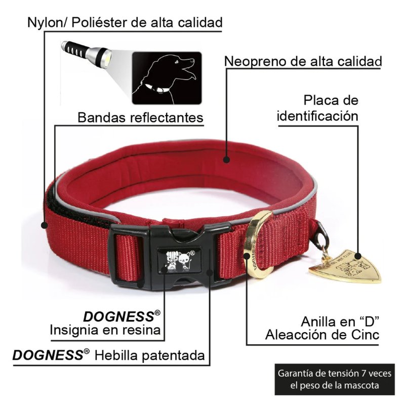 dogness-collar-classic-flamas-para-perro