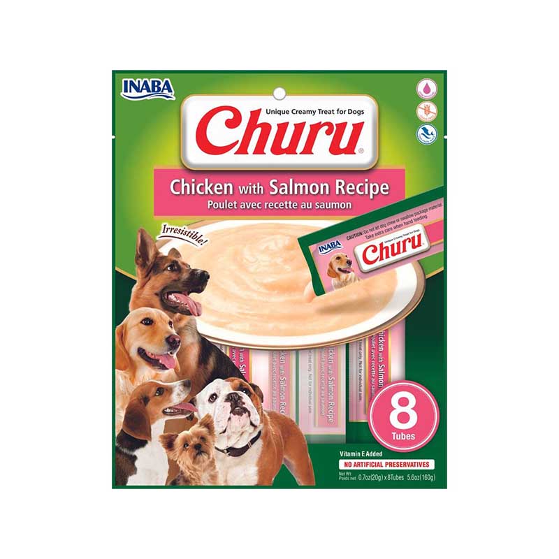 Churu - Pollo con Salmón para Perros