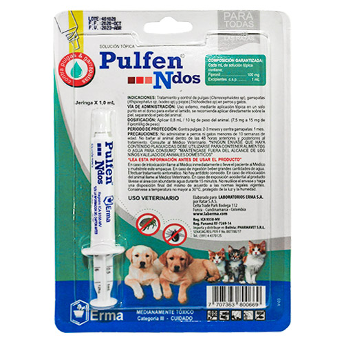 Pulfen - Spot On Jeringa