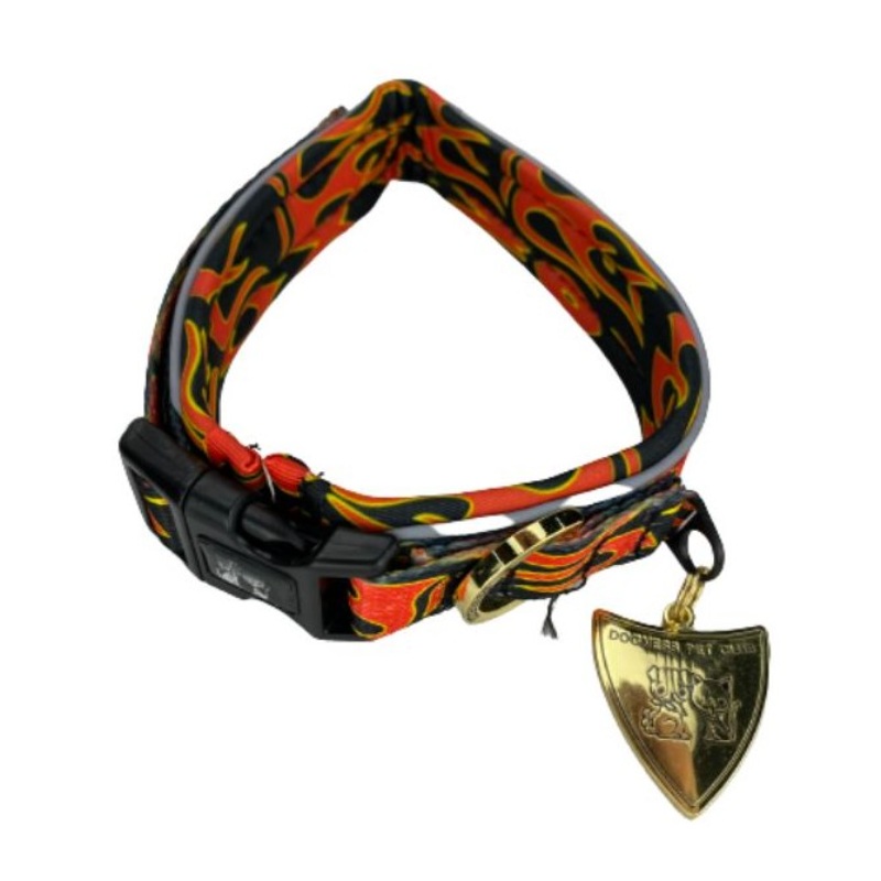 dogness-collar-classic-flamas-para-perro