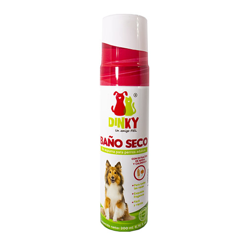 Dinky - Baño Seco Espuma Perro
