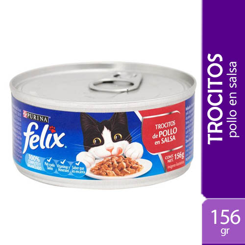 Félix Trocitos De Pollo En Salsa