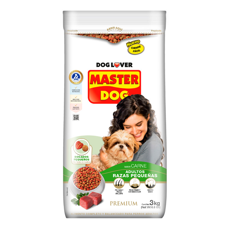 Master Dog - Alimento Perro Adulto Razas Pequeñas