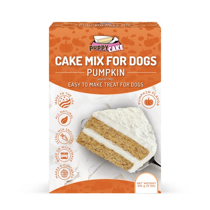 Puppy Cake - Mezcla para Pastel  Sabor de  Calabaza