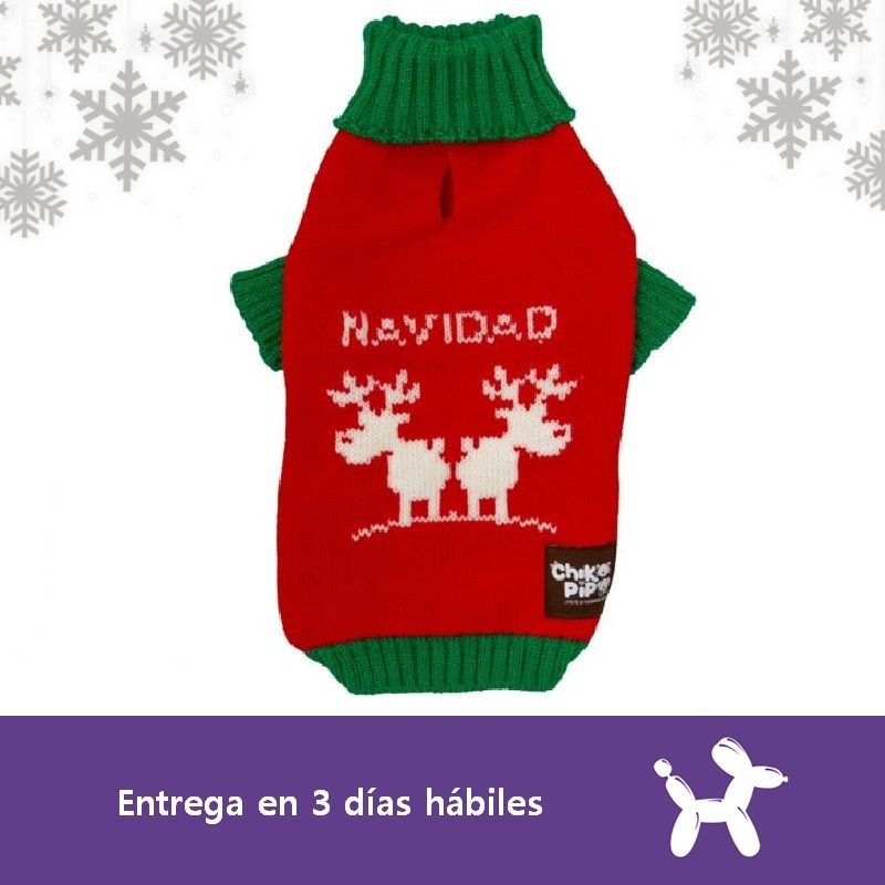Chikopipo - Saco Navideño Renos Gemelos