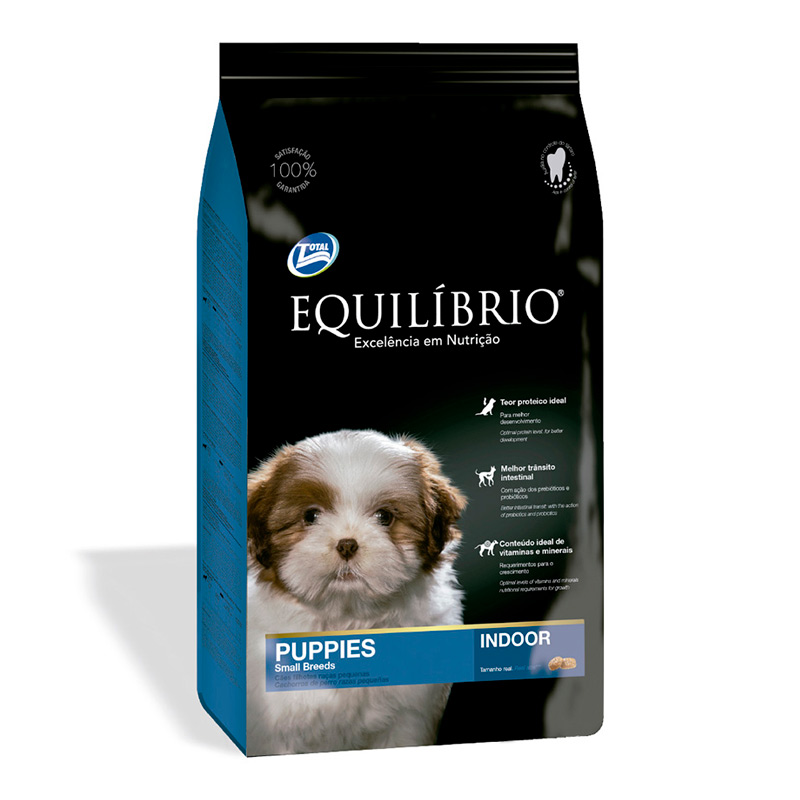 Equilibrio - Alimento Cachorros Indoor Razas Pequeñas