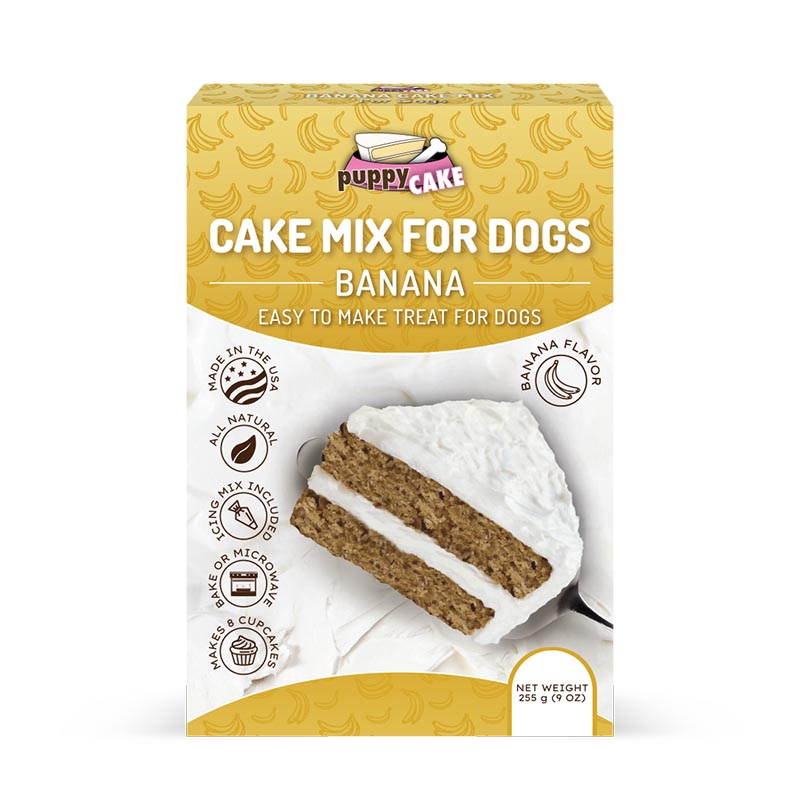 Puppy Cake - Mezcla para Pastel  Sabor de  Plátano