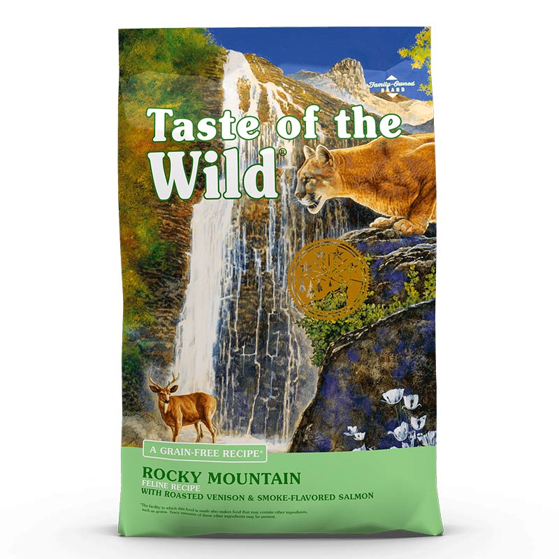 Taste Of The Wild - Rocky Mountain Feline Venado Y Salmón