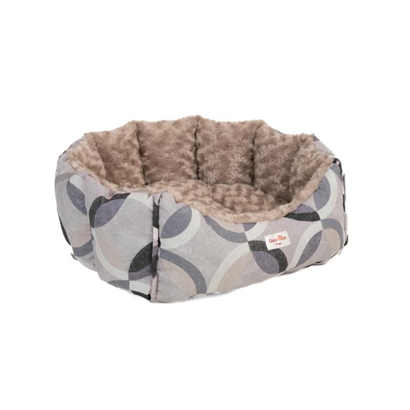 guamba-combo-cama-mascota-milan-gris