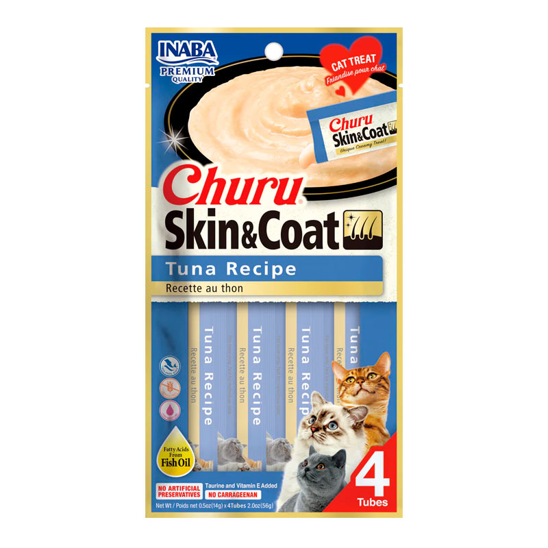 Churu Skin & Coat - Atún para Gatos