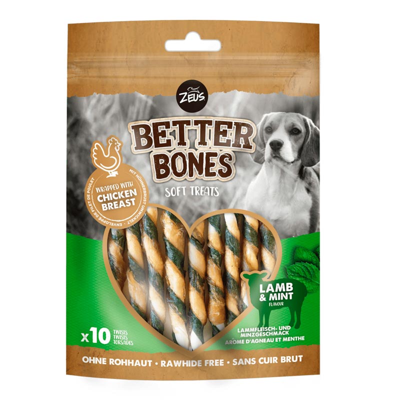 Zeus - Palitos Better Bones Envuelto Sabor Cordero