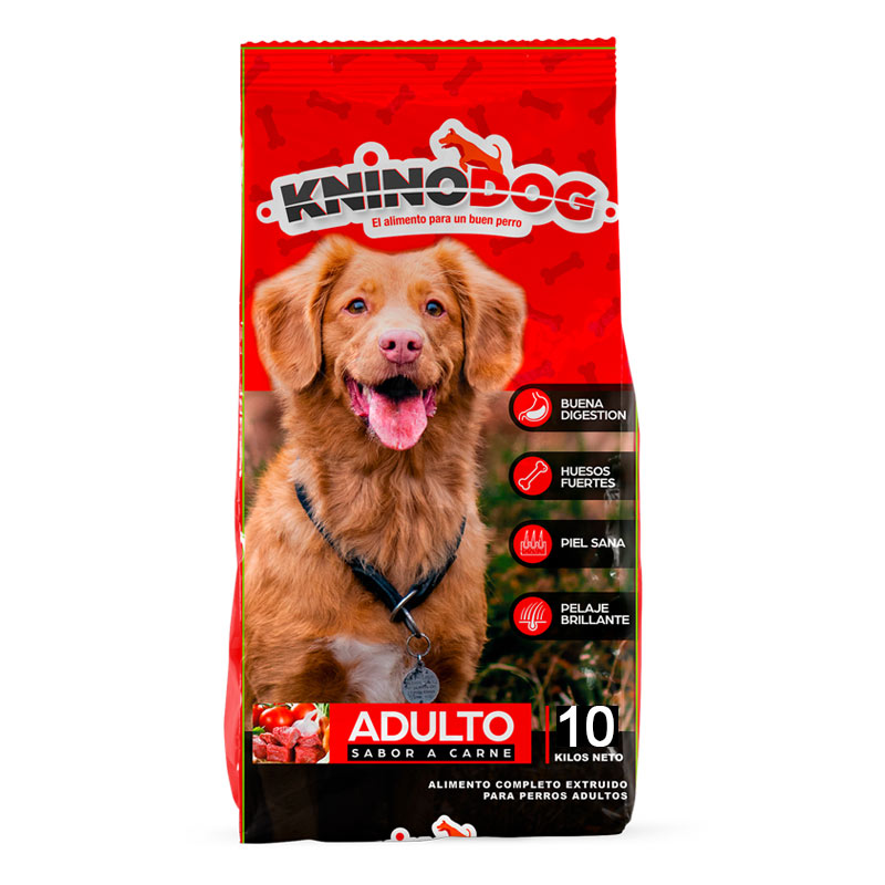 Knino Dog - Alimento Perro Adulto Sabor a Carne