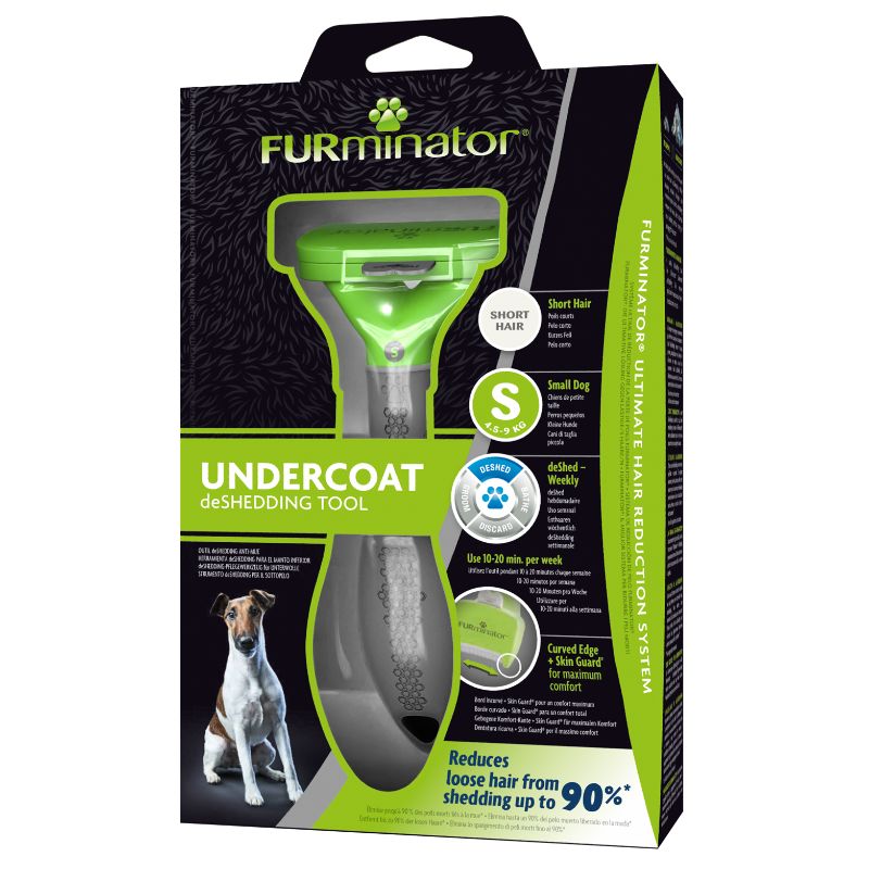 Furminator - Deslanador de Pelo Corto para Perro Pequeño