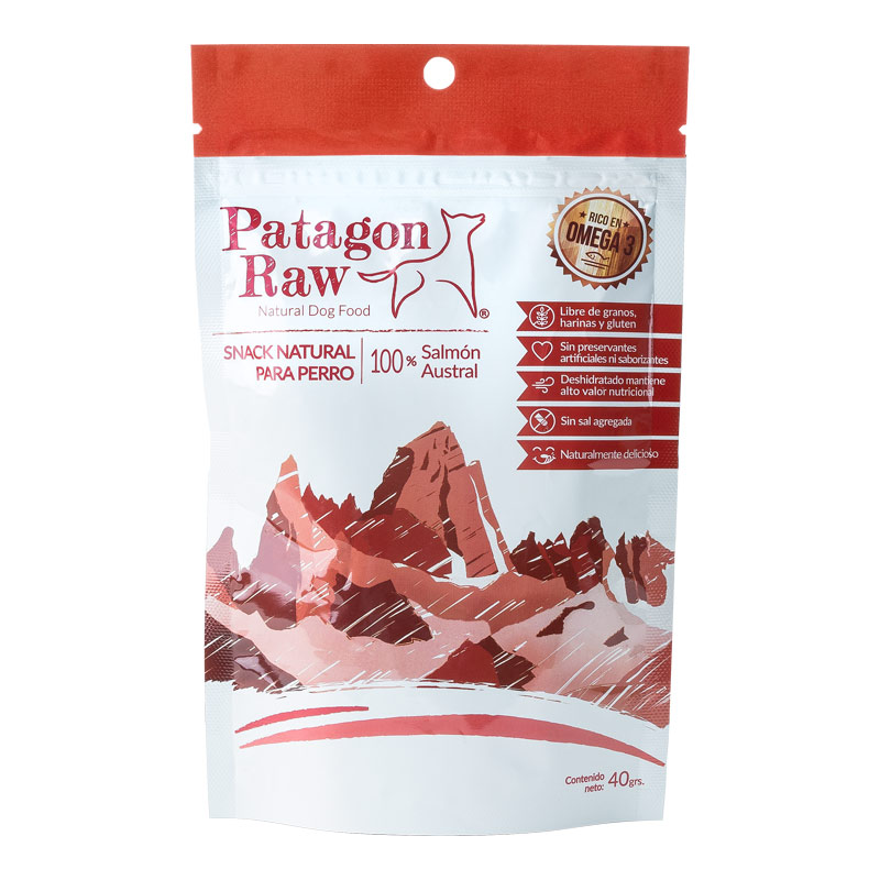 Patagon Raw - Snack Perro 100% Salmón Austral