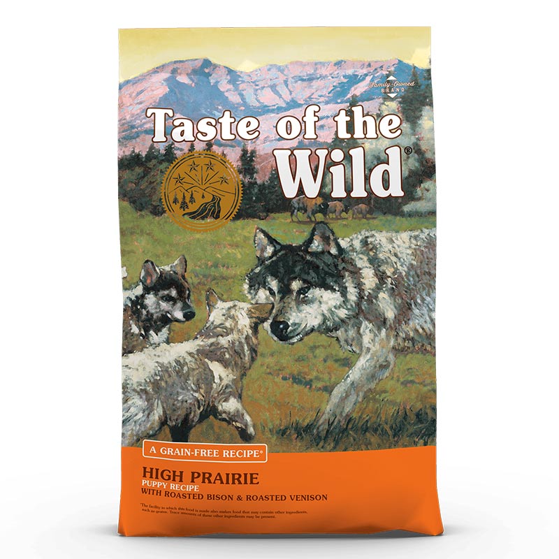 Taste Of The Wild - High Prairie Puppy Venado Bisonte Asado