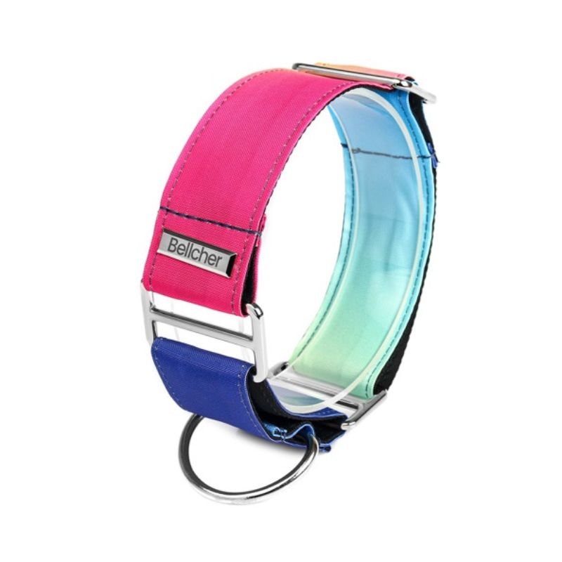 bellcher-collar-martingale-gradient-durazno-5-cm