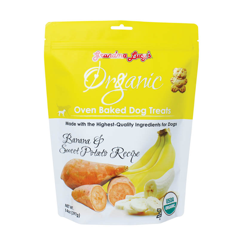 Grandma Lucy's - Premios Naturales Horneados para Perro Sabor Banana & Sweet Potato