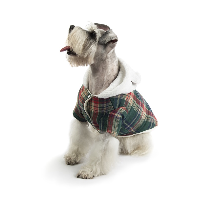 valentin-for-pets-abrigo-de-invierno-cuadros-verde