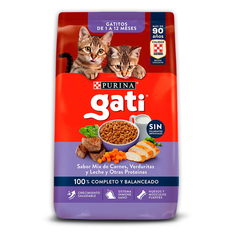 Gati - Alimento Gatitos Sabor Mix de Carnes