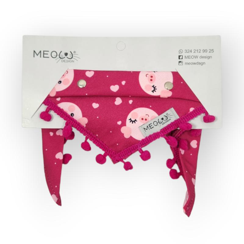 Meow Design® - Pañoleta Pig