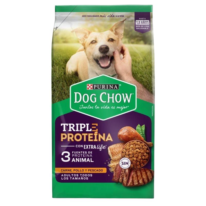 Dog Chow - Triple Proteina Adultos Todos Los Tamaños