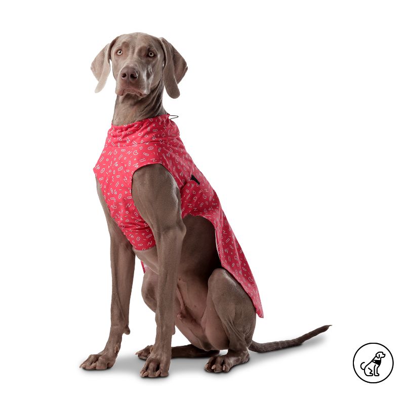 Totto Pets - Capa de Lluvia para Perro Sussy Rojo