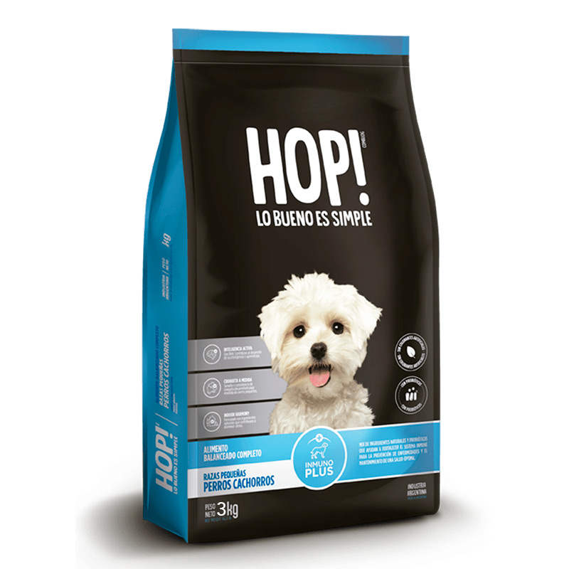 Hop! - Alimento Cachorros Razas Pequeñas