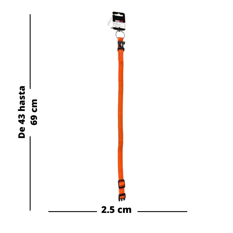 dogline-collar-de-microfibra-naranja