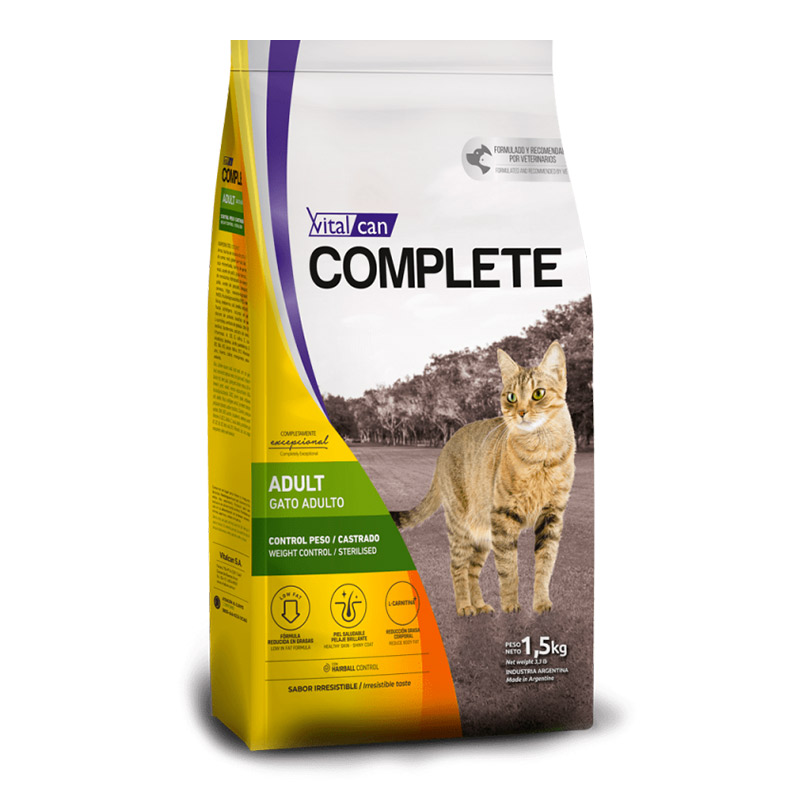 Vitalcan Complete - Alimento Gato Adulto Castrado