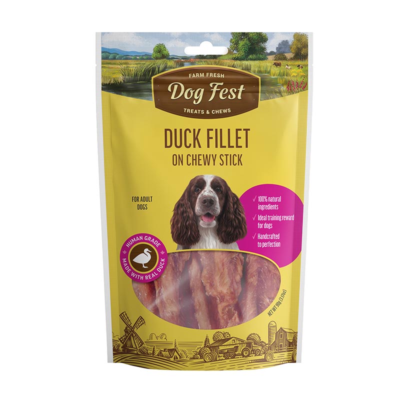 Dog Fest - Filete de Pato en Barra Masticable