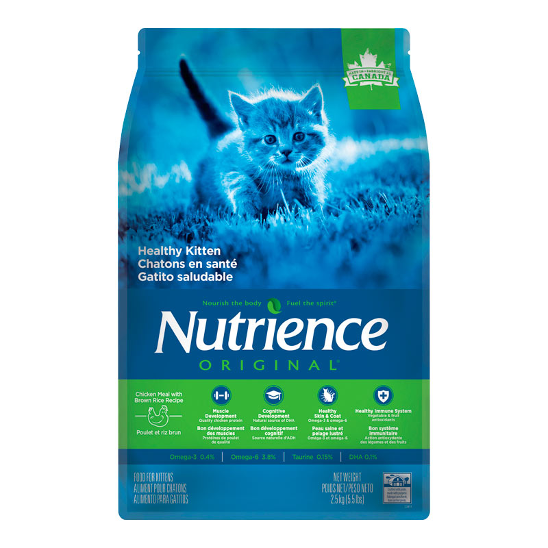 Nutrience Original - Alimento Gatitos Pollo y Arroz Integral