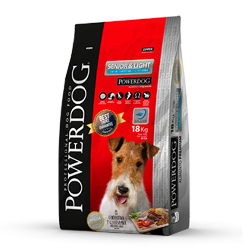 Powerdog - Alimentos para perros Senior & Light