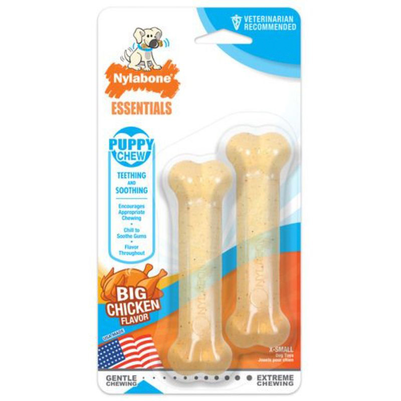 nylabone-juguete-hueso-puppy-chew-sabor-pollo-para-cachorro-2-piezas