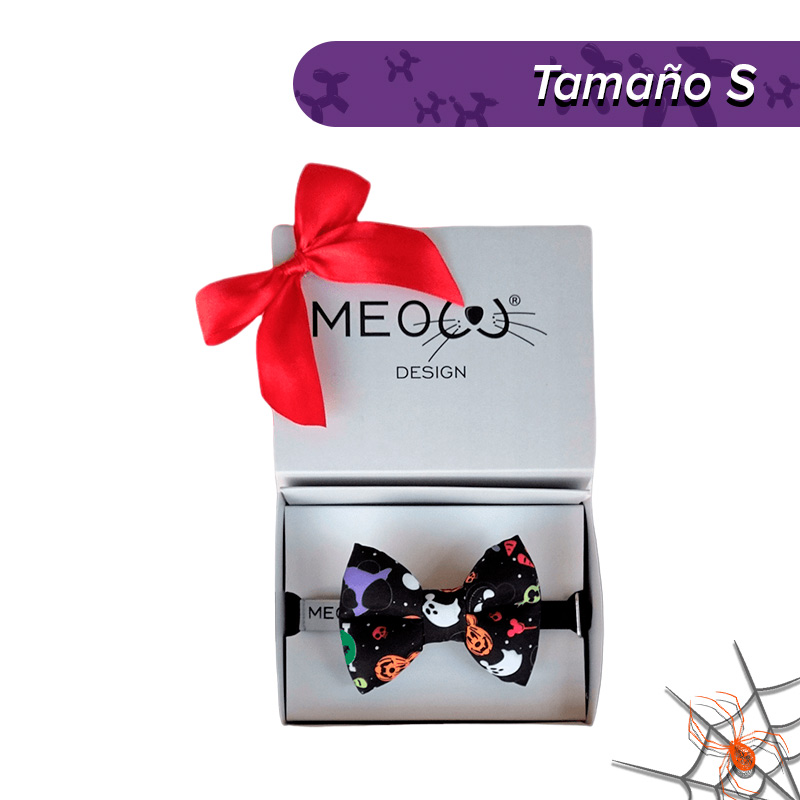 Meow Design® - Corbatín Para Gato Mickey Halloween