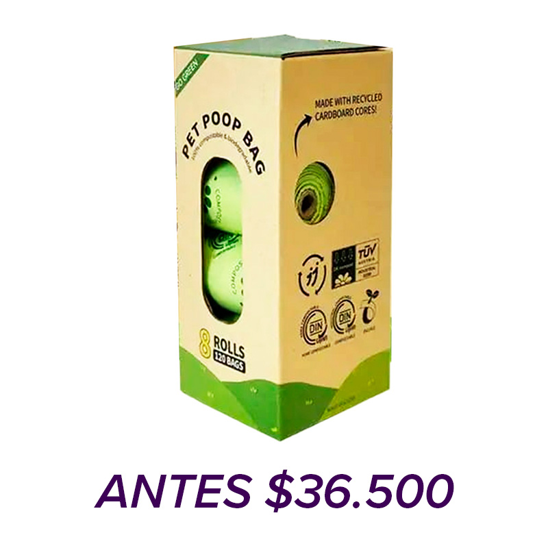 Ladracadabra - Caja X 8 Rollos Bolsas Compostables