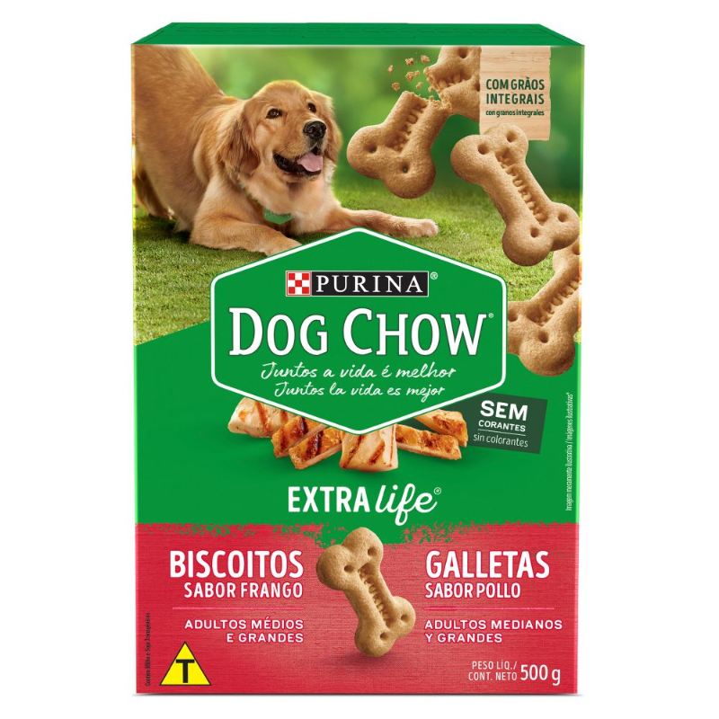 Dog Chow - Galletas Integrales Adultos Medianos y Grandes