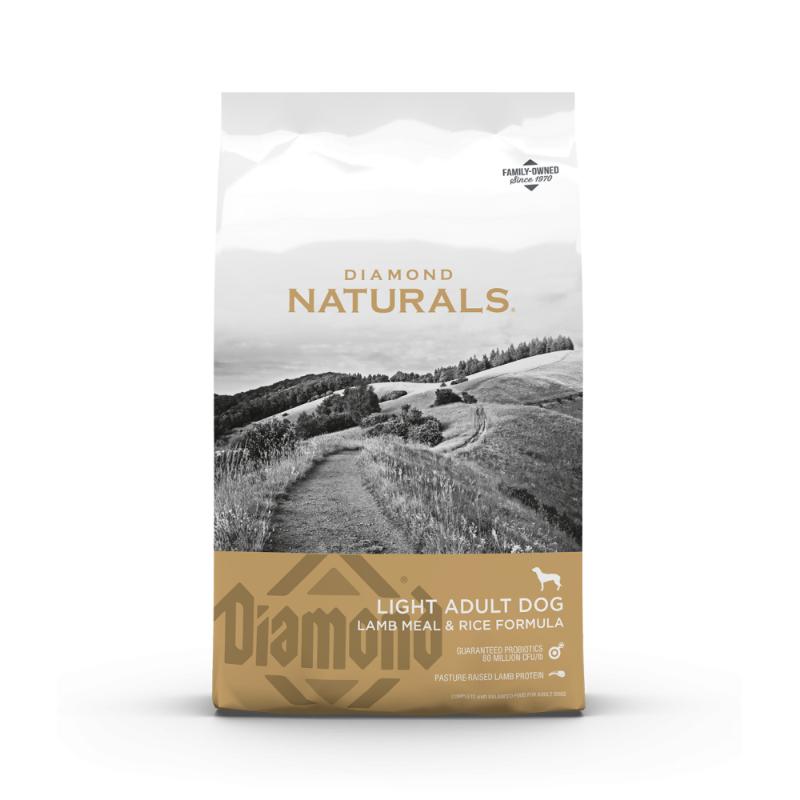 Diamond Naturals - Light Alimento Seco para Perro Adulto Sabor Cordero