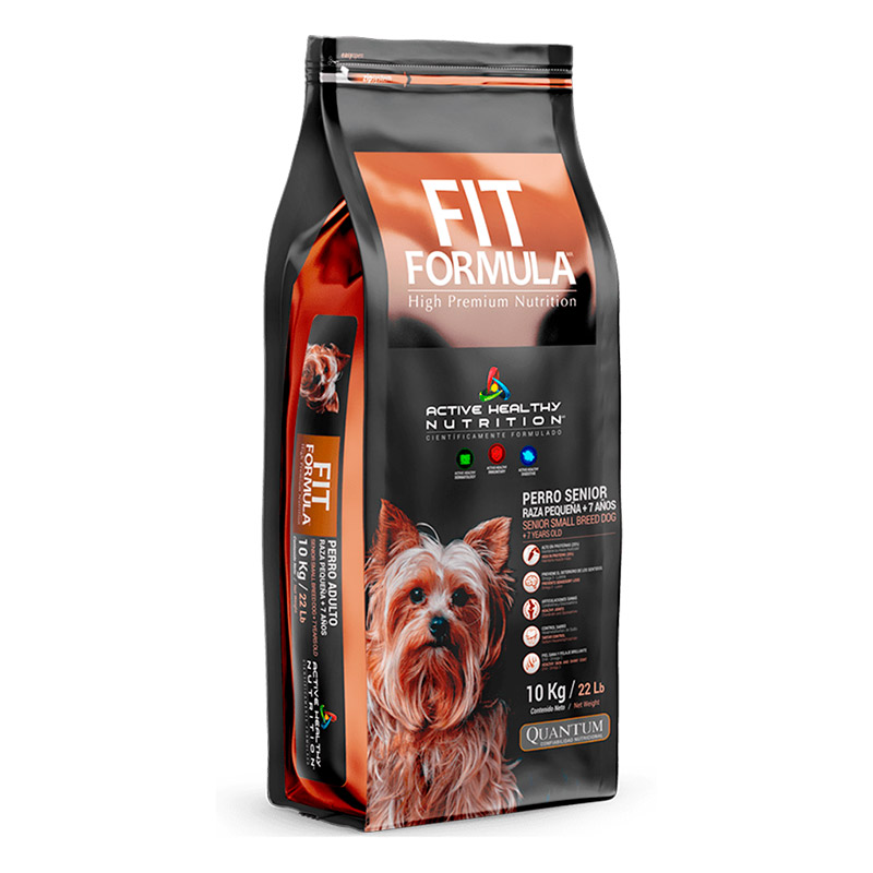 Fit Formula - Alimento Premium Perro Senior Raza Pequeña