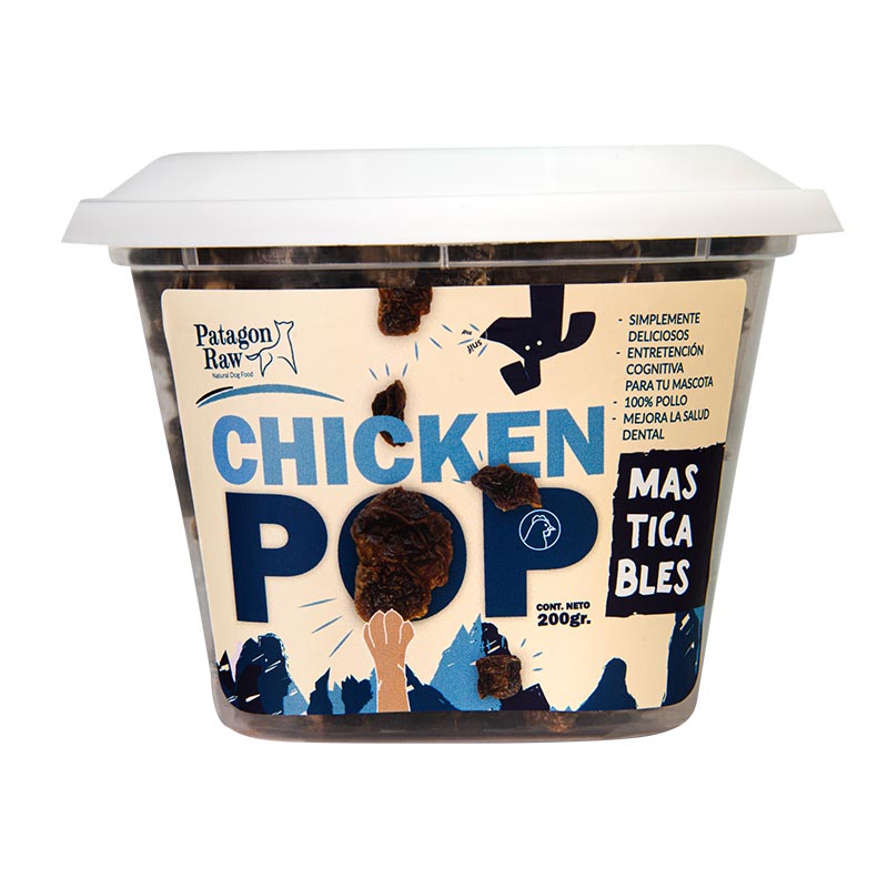 Patagon Raw - Chicken POP masticable 100% pollo