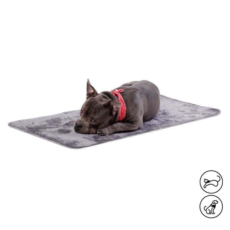 Totto Pets - Cama Portátil Sherpy Gris