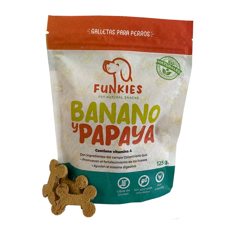 funkies-galletas-naturales-para-perro-sabor-banano-y-papaya