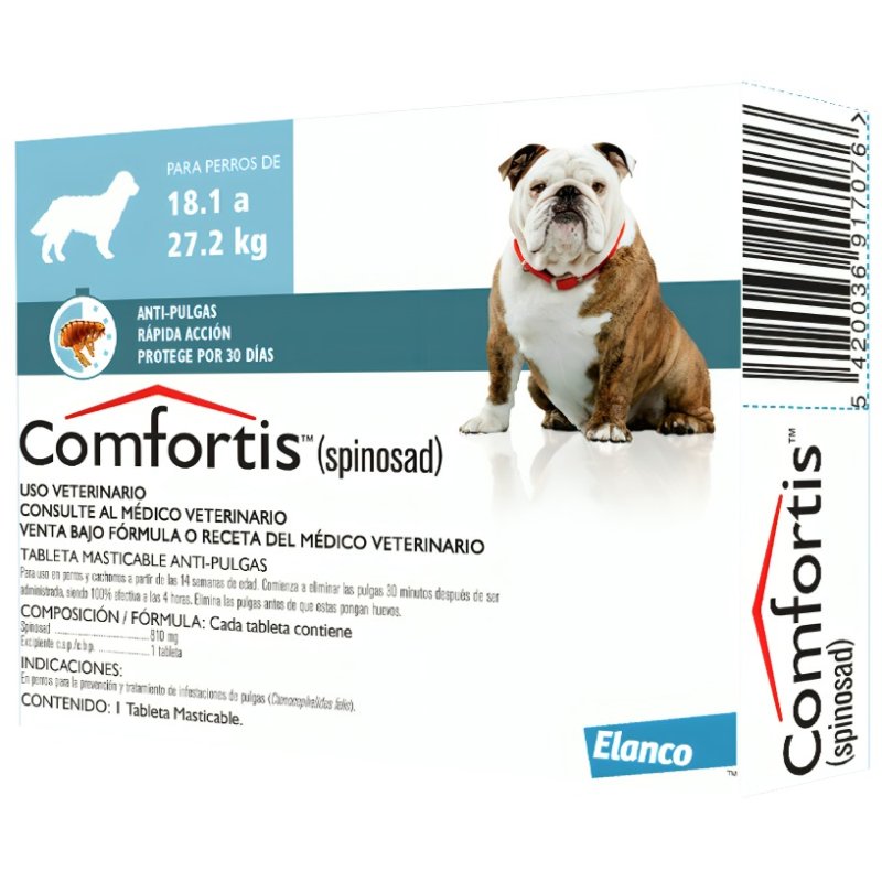 Comfortis - Perros De 18.1 Hasta 27.2 Kg.